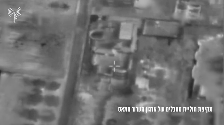 תיעוד מתקיפות צה"ל ברצועת עזה