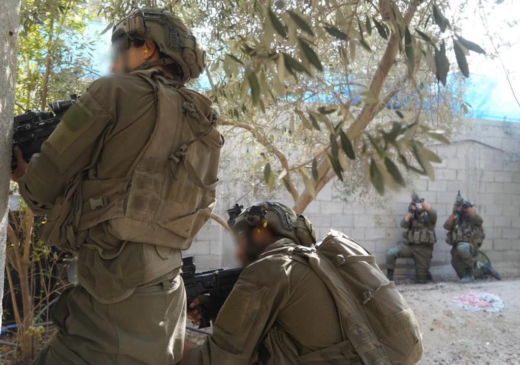 פעילות כוחות אוגדה 162 במחנה שאטי