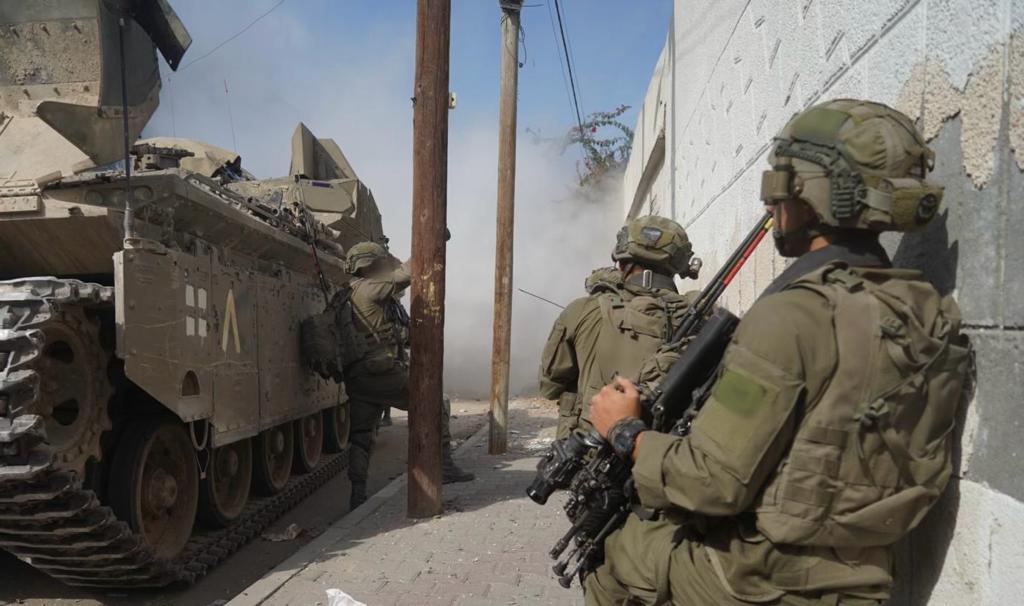 פעילות כוחות אוגדה 162 במחנה שאטי