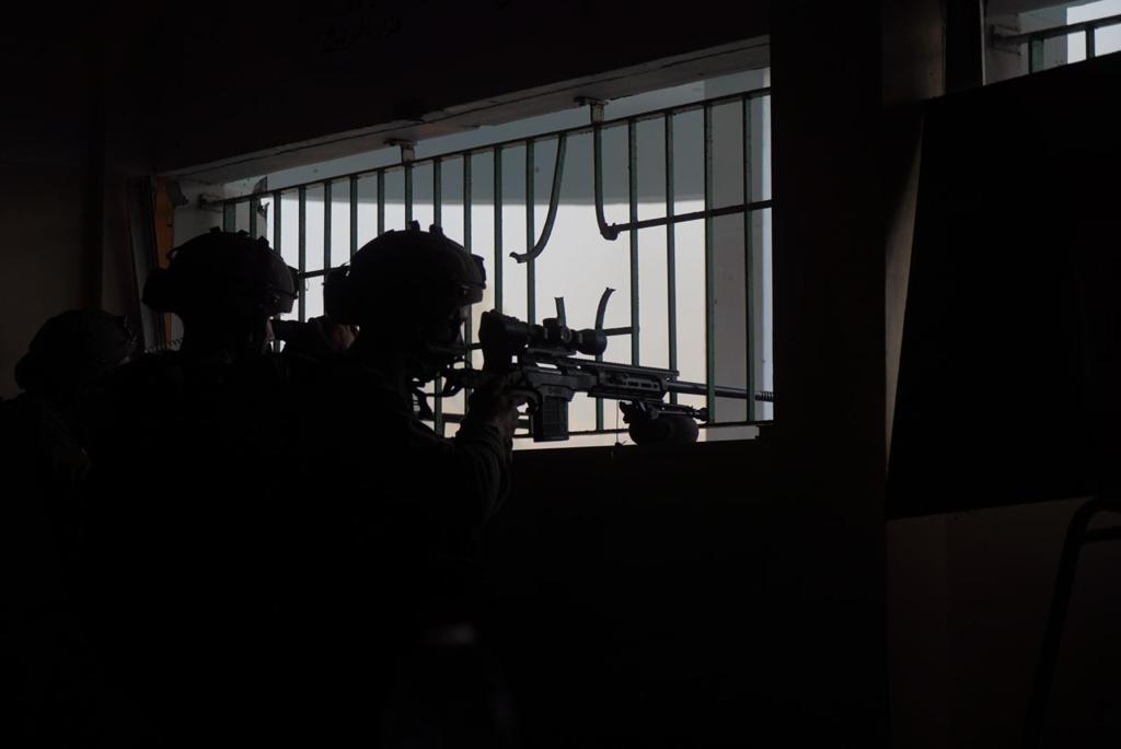 פעילות כוחות אוגדה 162 במחנה שאטי