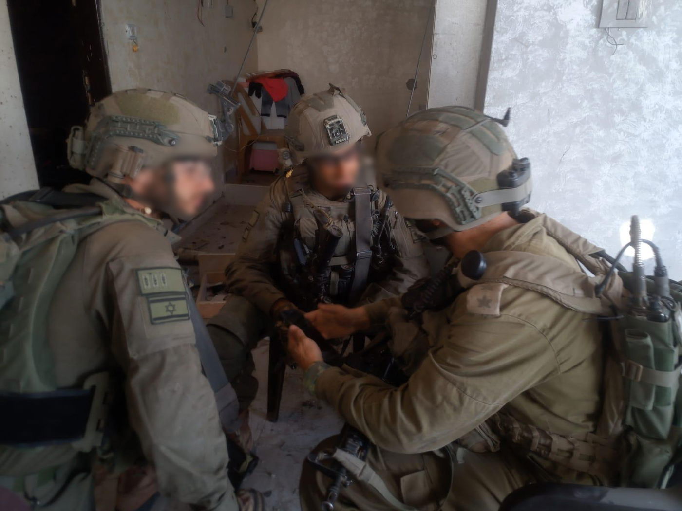 לוחמי צה"ל פשטו על מפקדתו של מפקד חטיבה בחמאס שחוסל 