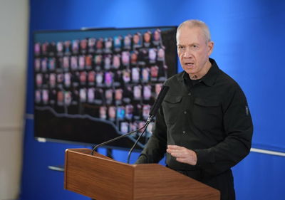 שר הביטחון יואב גלנט