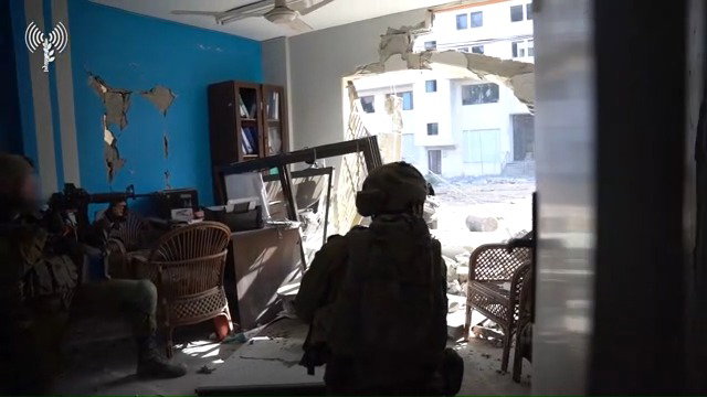 פעילות לוחמי צוות הקרב של חטיבה 7 ברצועת עזה
