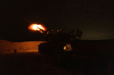 טנק של צה"ל תוקף בעזה