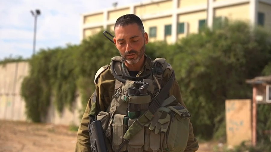 מפקד גדוד 8114, סגן-אלוף ניר על פעילות החטיבה במוצב פלסטין