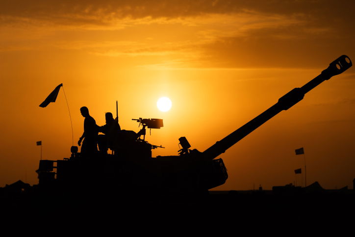 אור ראשון בגבול עזה