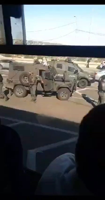 זירת הפיגוע במחסום המנהרות