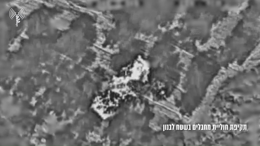 תיעוד מתקיפת המחבלים בלבנון