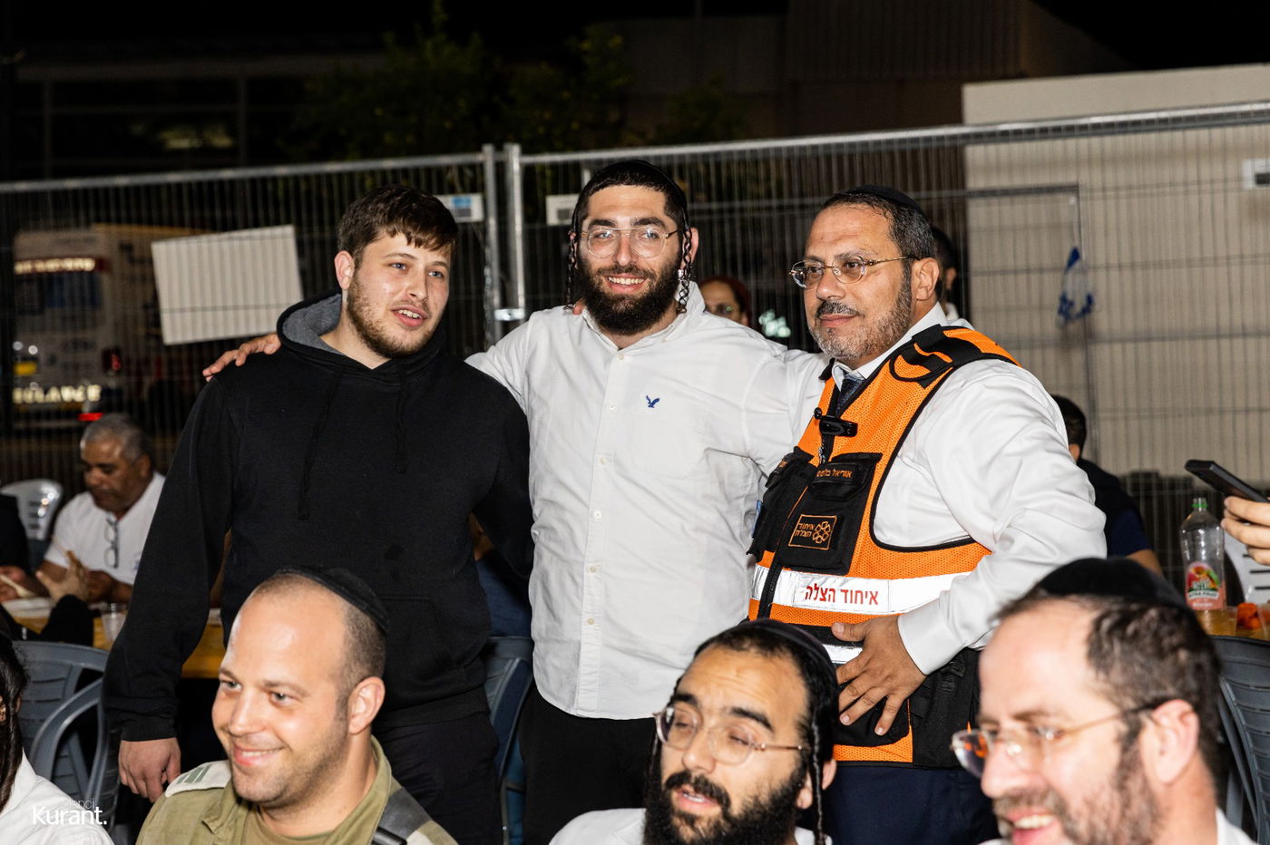 ערב הגיבוש והחיזוק למאות המתנדבים שפעלו בזירות הקשות