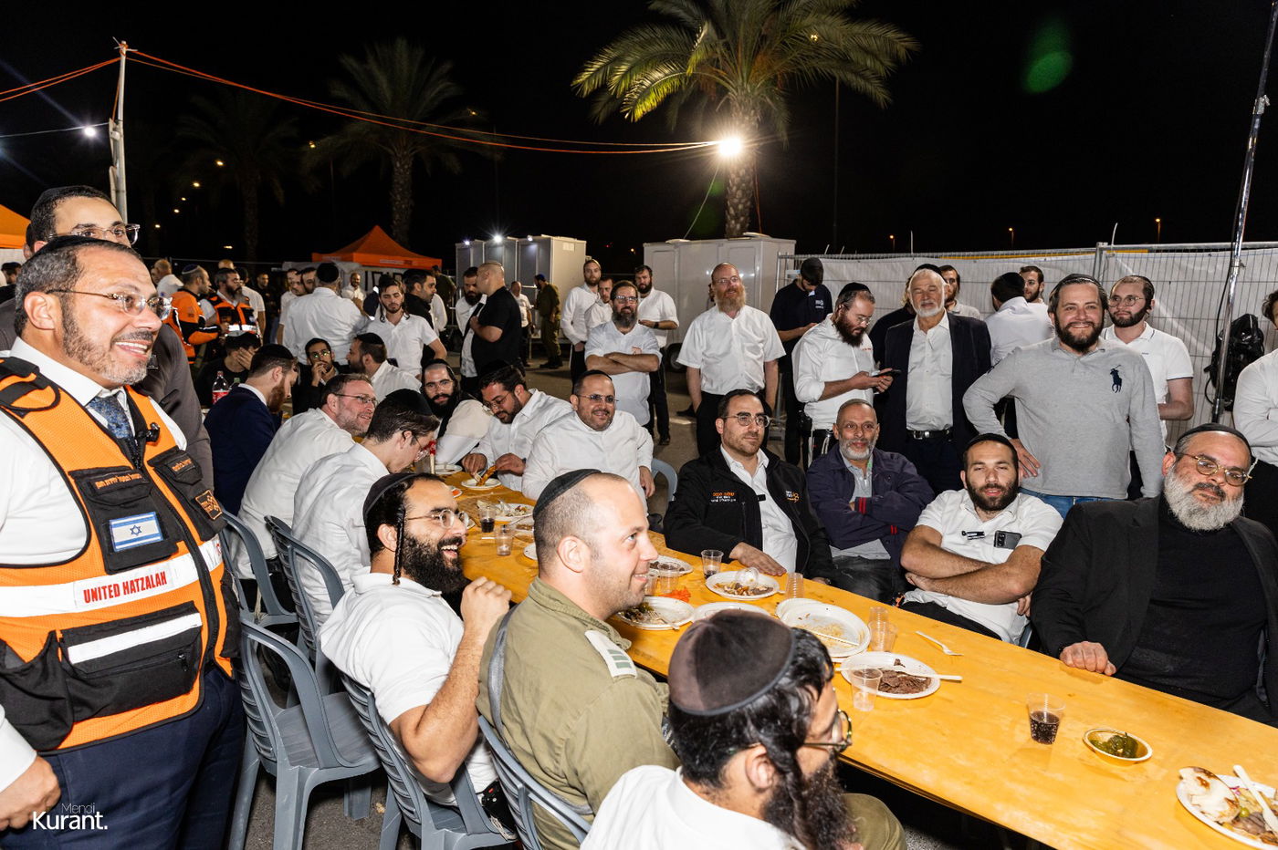 ערב הגיבוש והחיזוק למאות המתנדבים שפעלו בזירות הקשות