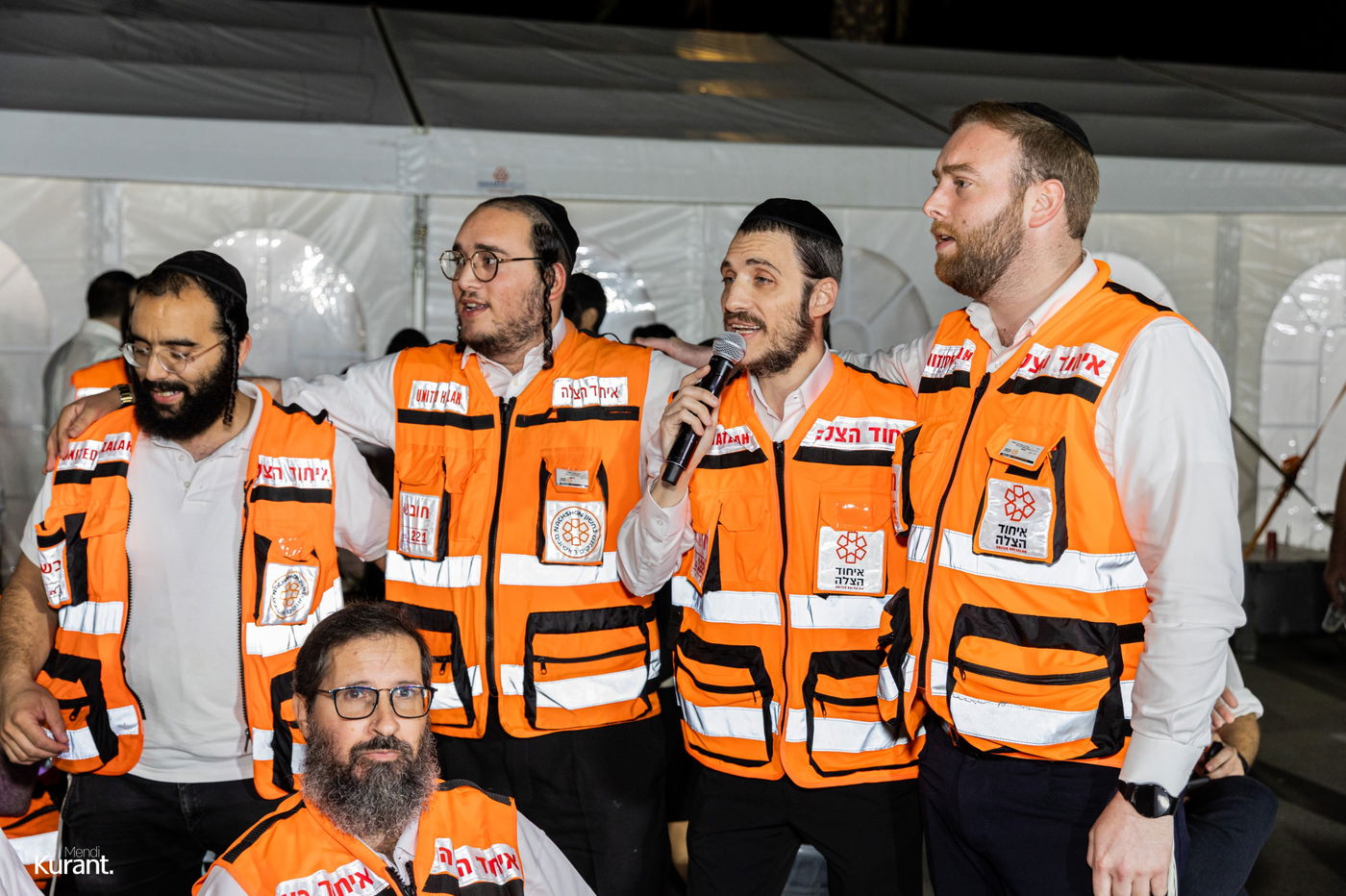 ערב הגיבוש והחיזוק למאות המתנדבים שפעלו בזירות הקשות