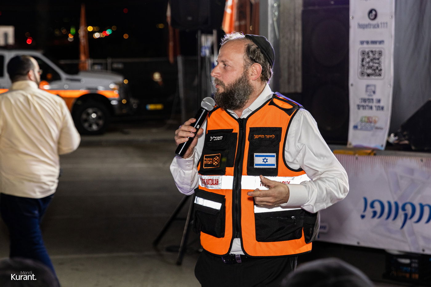 ערב הגיבוש והחיזוק למאות המתנדבים שפעלו בזירות הקשות