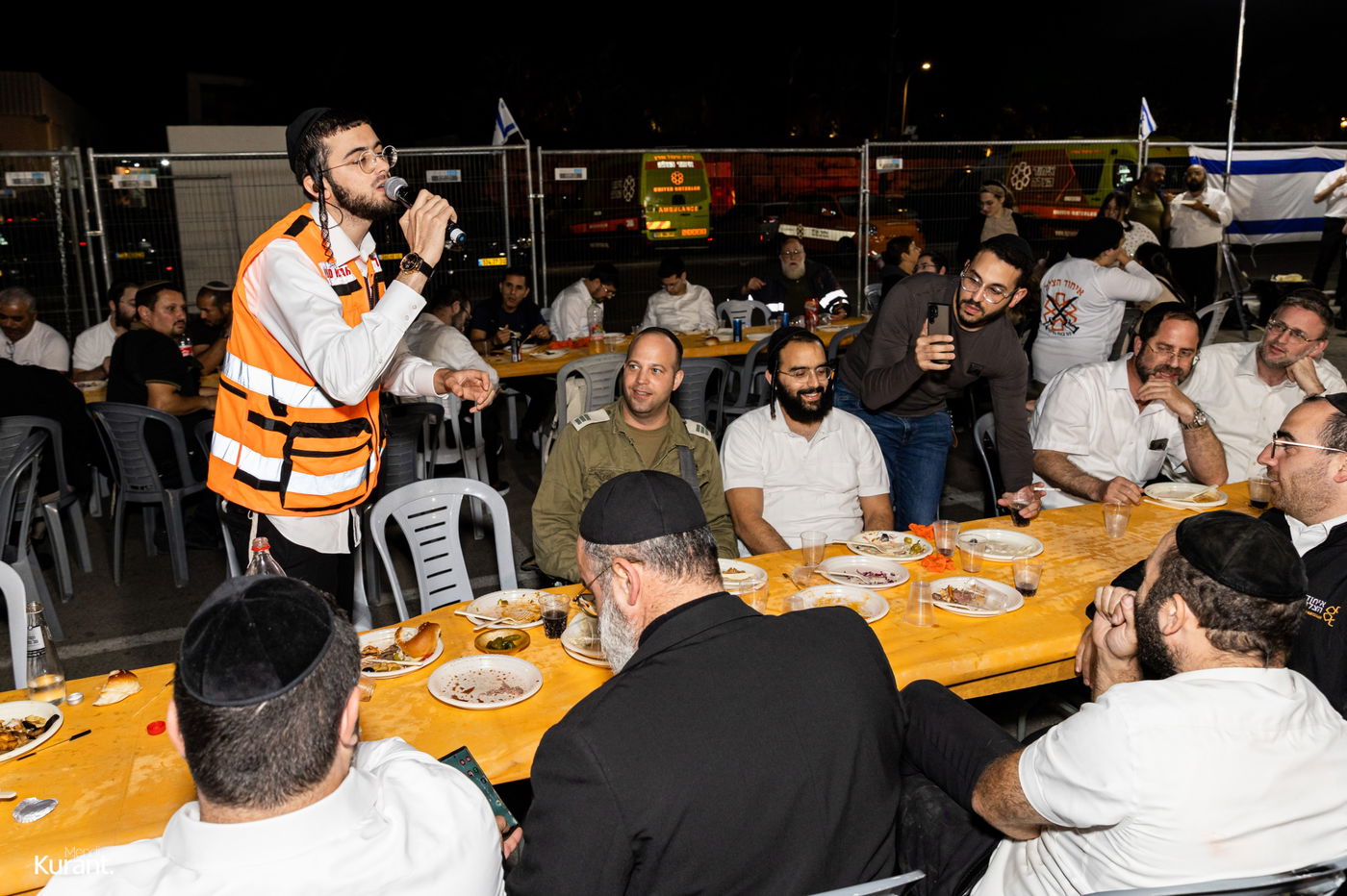 ערב הגיבוש והחיזוק למאות המתנדבים שפעלו בזירות הקשות