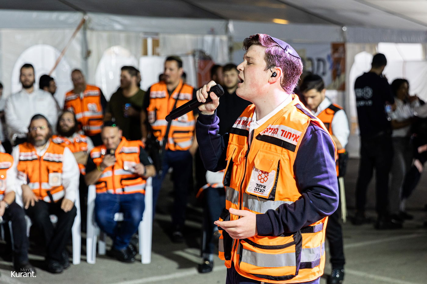 ערב הגיבוש והחיזוק למאות המתנדבים שפעלו בזירות הקשות