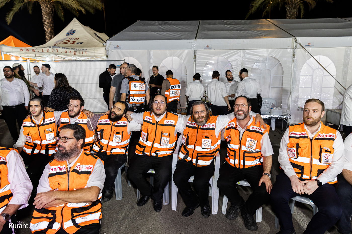 ערב הגיבוש והחיזוק למאות המתנדבים שפעלו בזירות הקשות