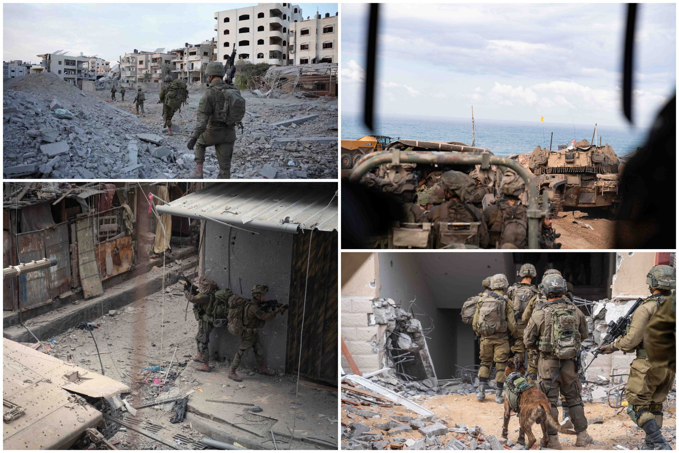 לוחמי צה"ל ברצועת עזה