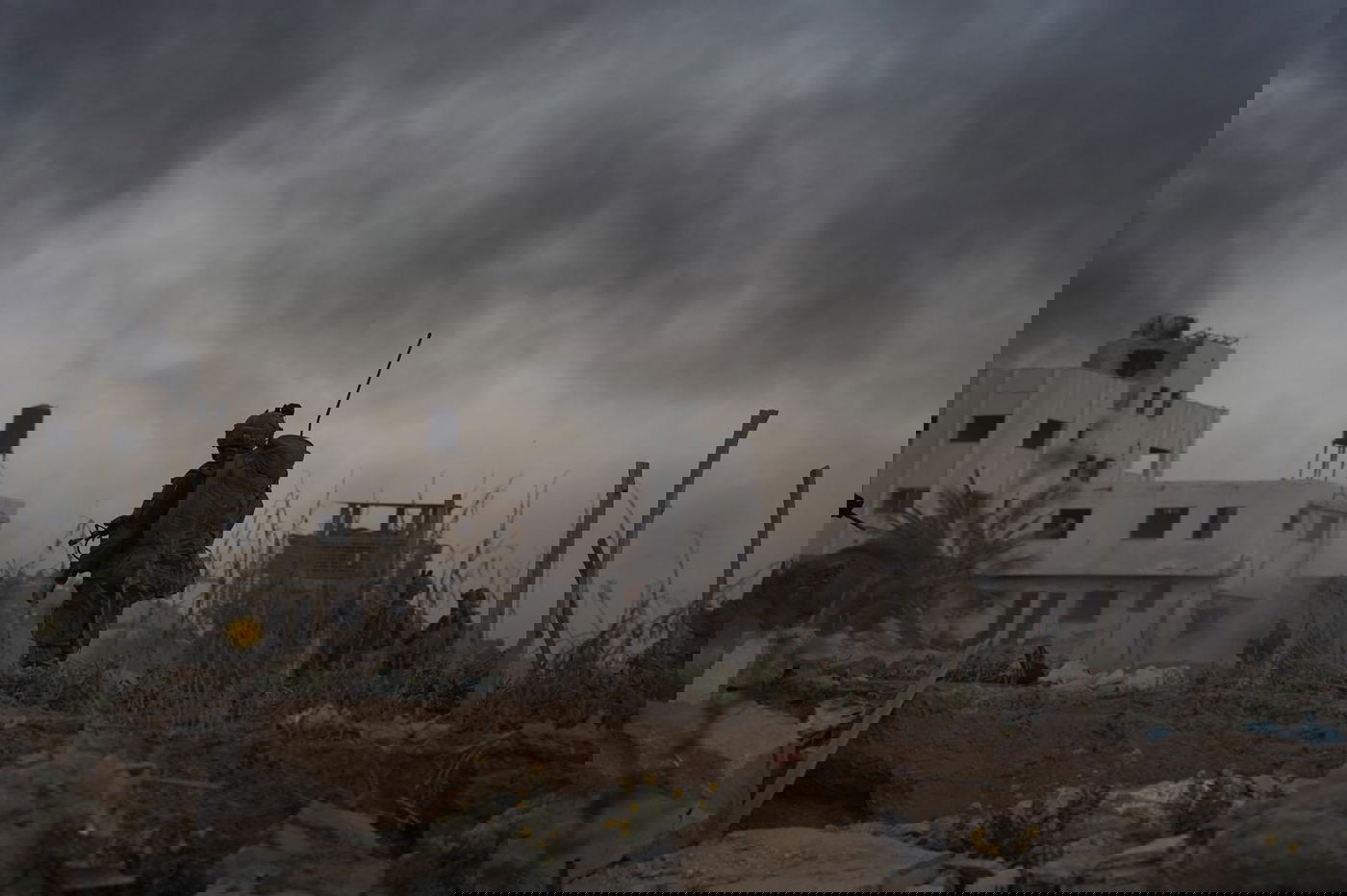 פעילות צוות הקרב החטיבתי של חטיבת הצנחנים בשכונת רימאל