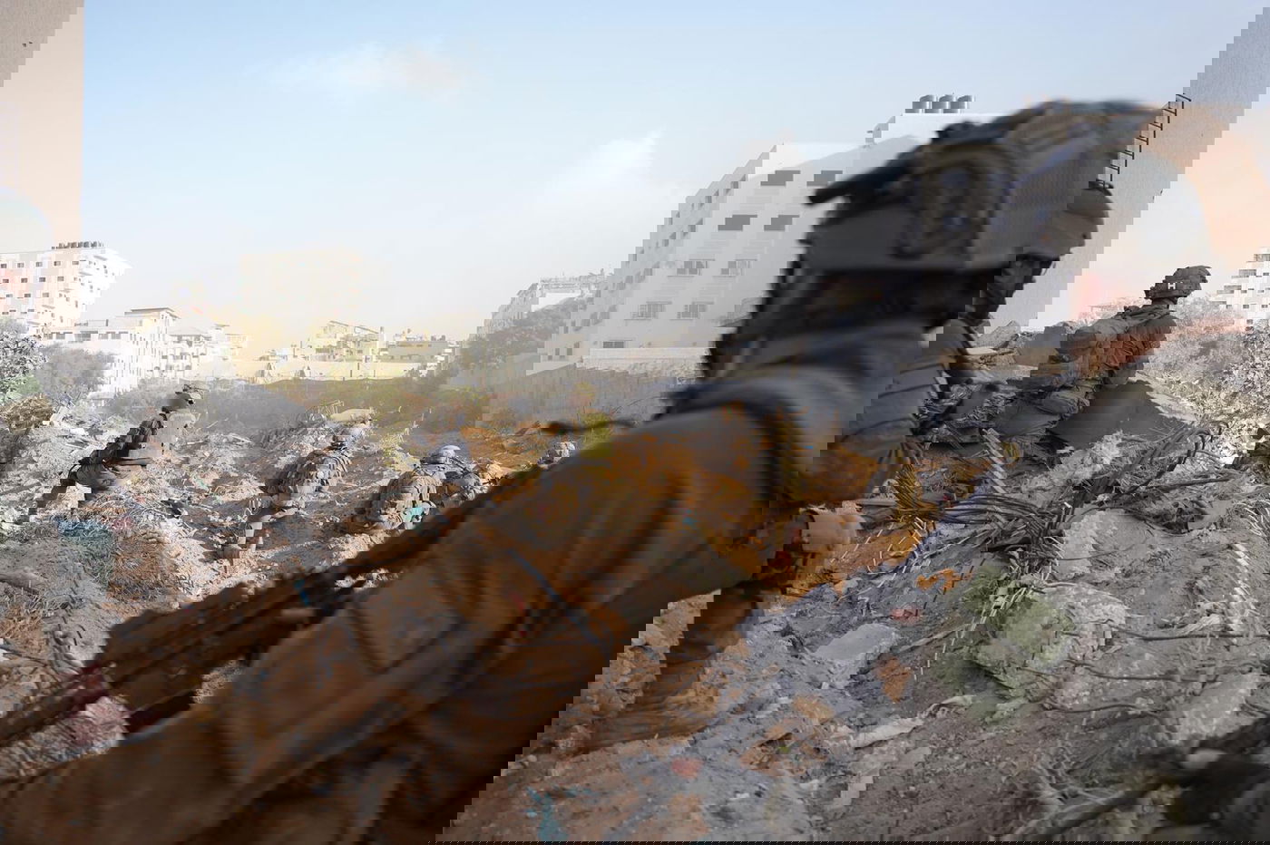 פעילות צוות הקרב החטיבתי של חטיבת הצנחנים בשכונת רימאל