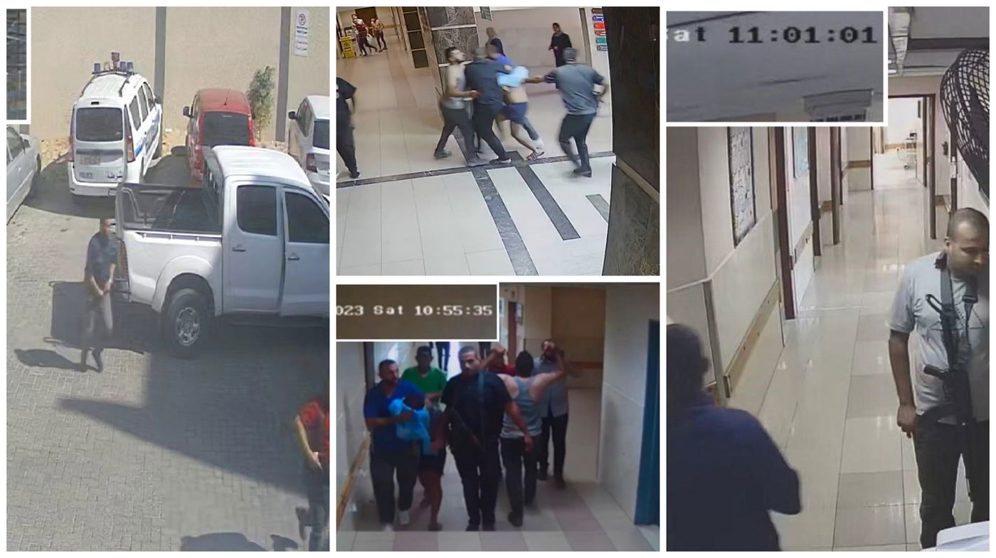 התיעוד מתוך בית החולים