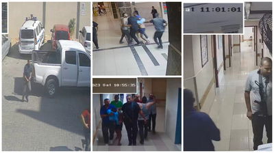 התיעוד מתוך בית החולים