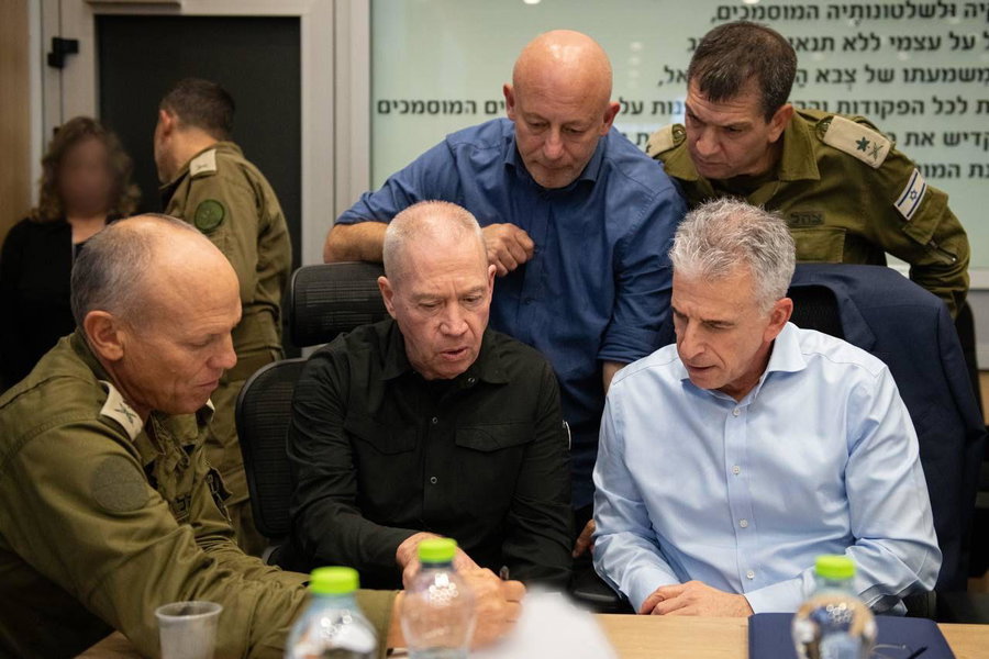 טרם התכנסות קבינט ניהול המלחמה