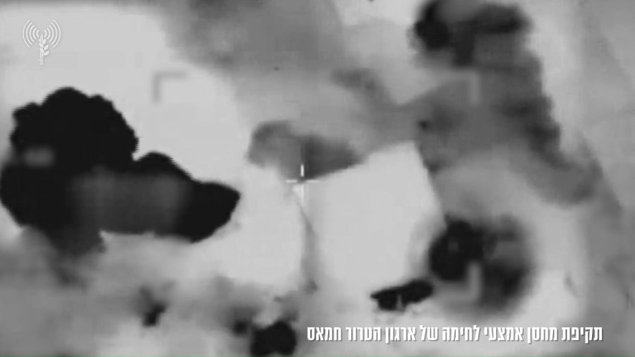 חלק מהתקיפות ברצועת עזה