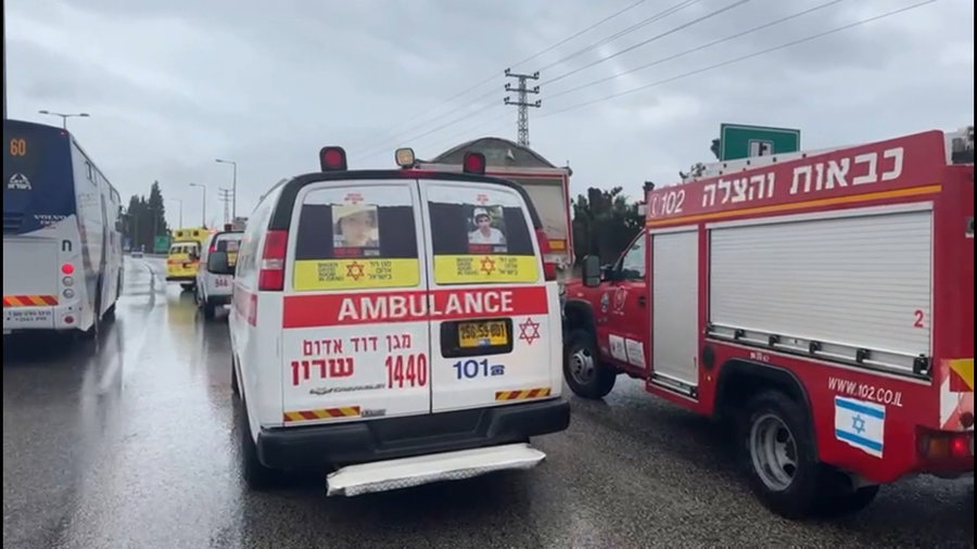 זירת התאונה