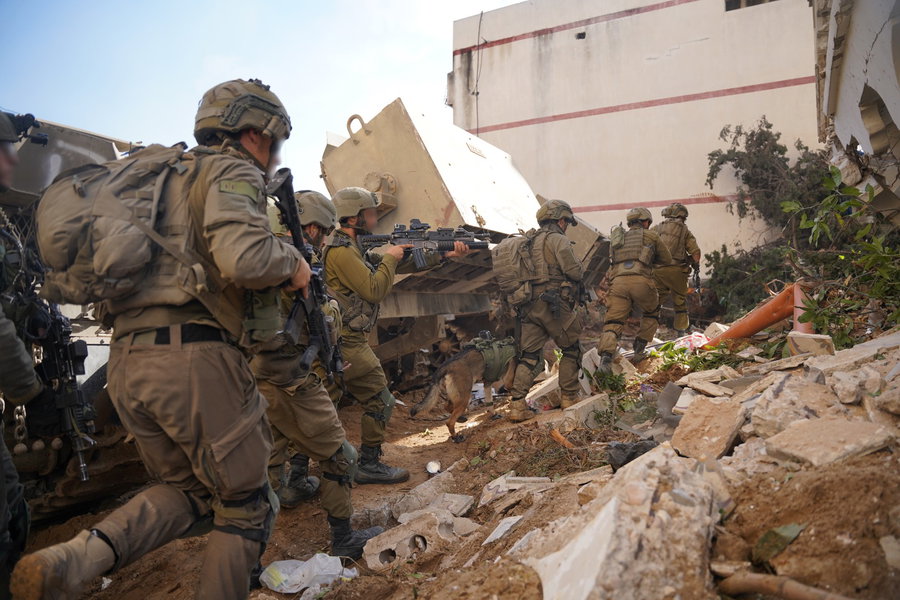 סרט מלחמה: קרבות פנים אל פנים מול מחבלים בעזה | תיעוד