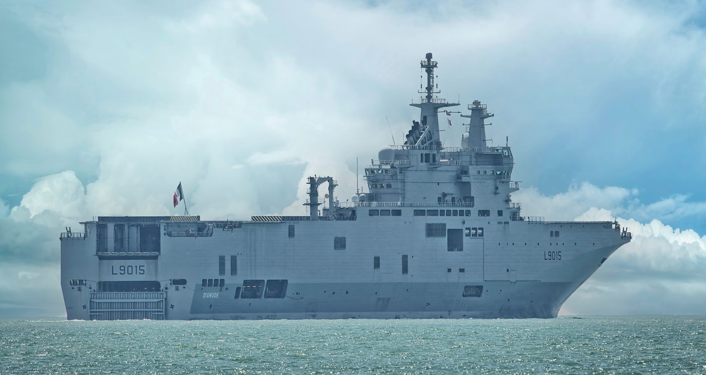 אוניית 'דיקסמוד' הצרפתית