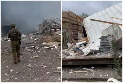 חיזבאללה פגע קשות בבסיס צה"ל בצפון | תיעוד נדיר מהבסיס