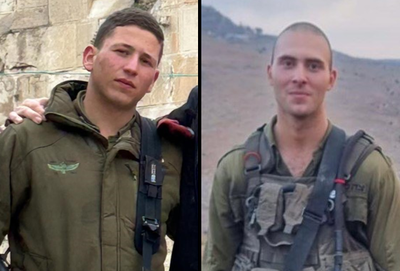 ברזני (מימין) ותמיר