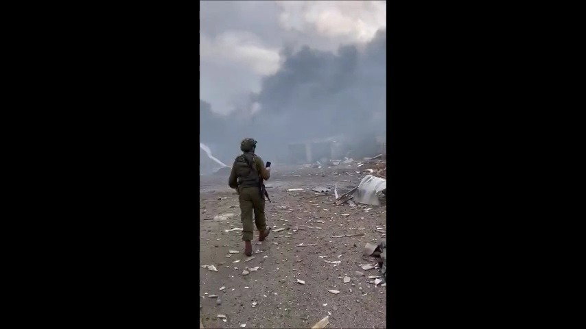 ההרס במוצב בירנית, הבוקר