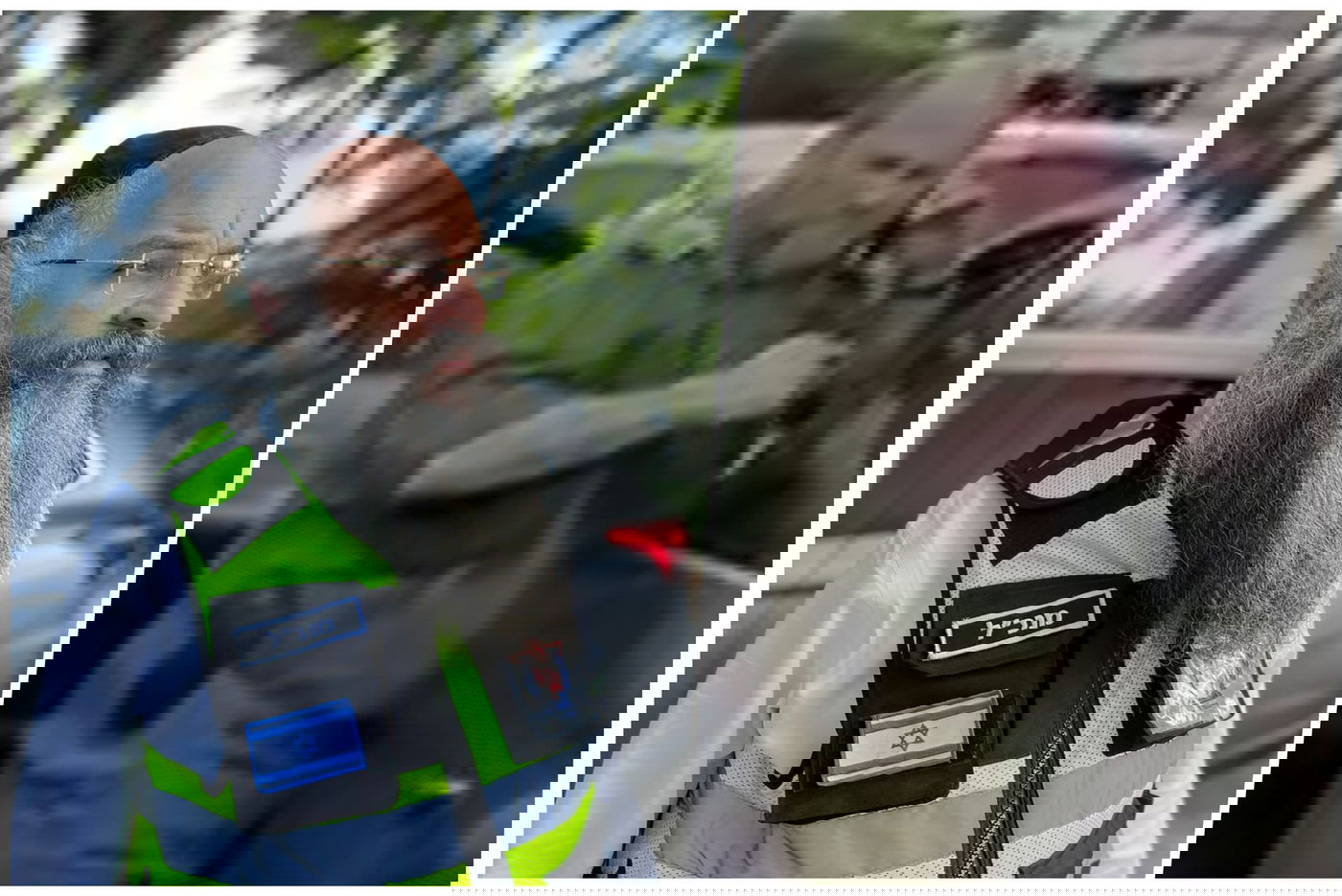 צבי חסיד- מנכ"ל זק"א ת"א עם חיל צה"ל