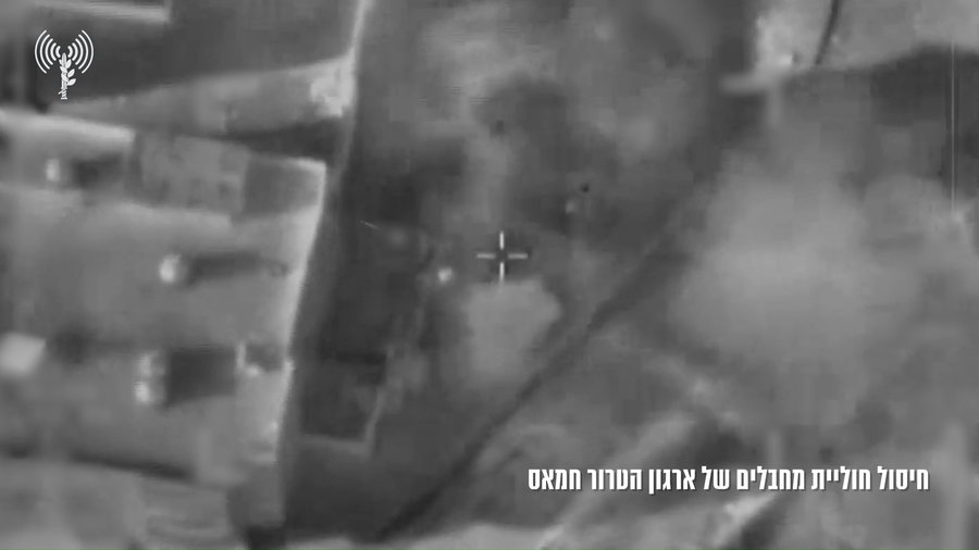  תיעוד מתקיפות במהלך כיתור מרחב ג'באליה