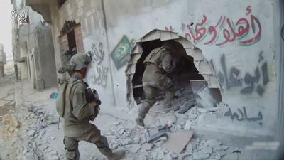 מעבר בין קירות, טילים מדויקים והיתקלות עם מחבלים | צפו בפעולת יחידת מגלן