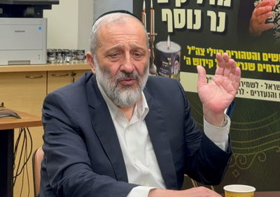 דרעי: "החיילים מוסרים נפש בגבורה, צריכים לחבק כל חייל"