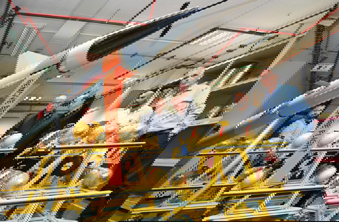 נתניהו הודה לעובדי 'רפאל': "כיפת הברזל של המדינה"