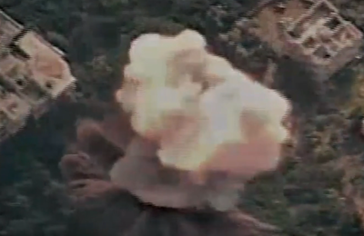 תיעוד מהאוויר: מטוסי קרב תקפו יעדי חמאס | עשרות חוסלו