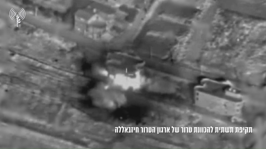 צפו בתקיפות צה"ל בלבנון