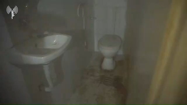 מח"ט 7, אל"ם אלעד צורי, מתוך המנהרה וחדר המסתור והשהייה תחת הבניין הקטארי בבית חולים שיפא