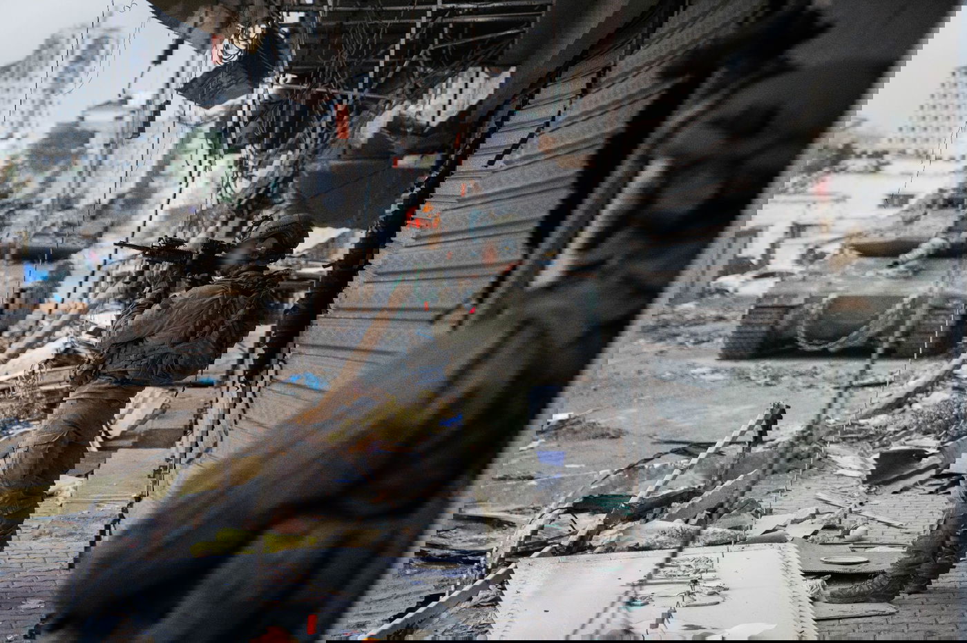 לוחמי צה"ל ברצועת עזה