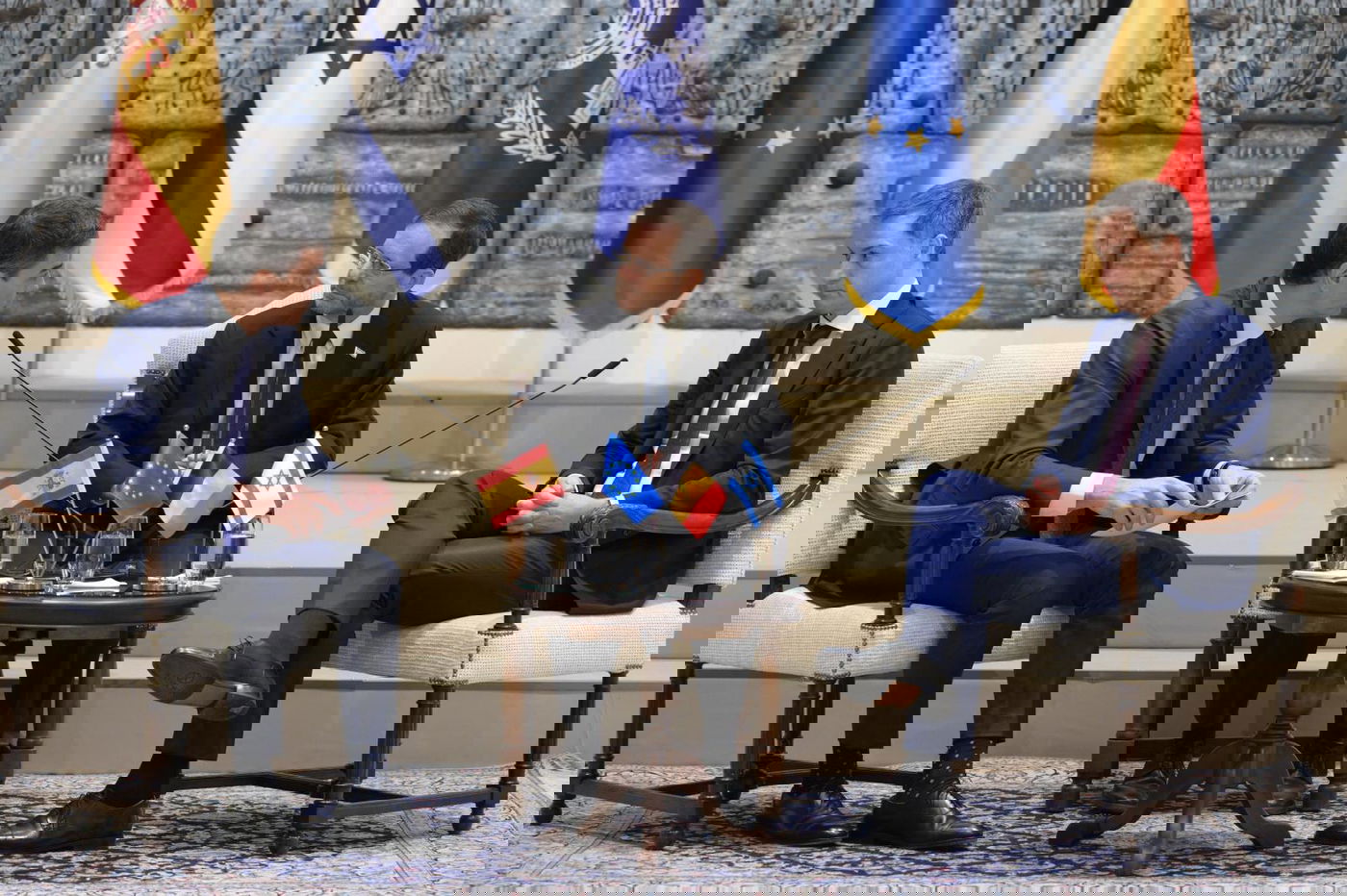 הרצוג עם מנהיגי ספרד ובלגיה