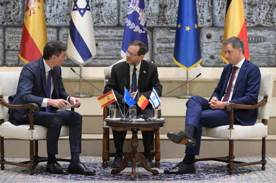 נשיא המדינה לראשי ממשלות בלגיה וספרד: "תהליך זיהוי הגופות מוכיח איזה סוג של זוועות אנשים עברו"