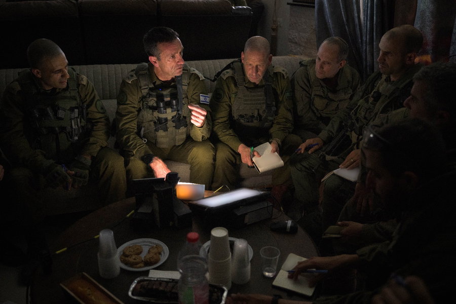 הרמטכ"ל ברצועת עזה: "אנחנו לא מסיימים את המלחמה"