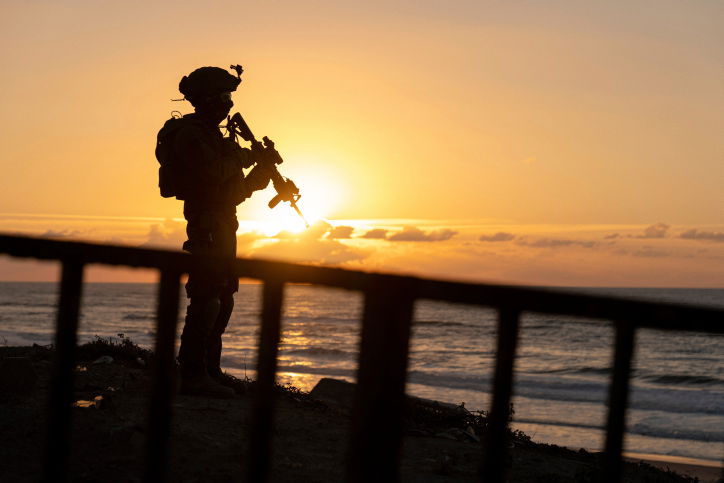 לוחמי צה"ל בצפון הרצועה