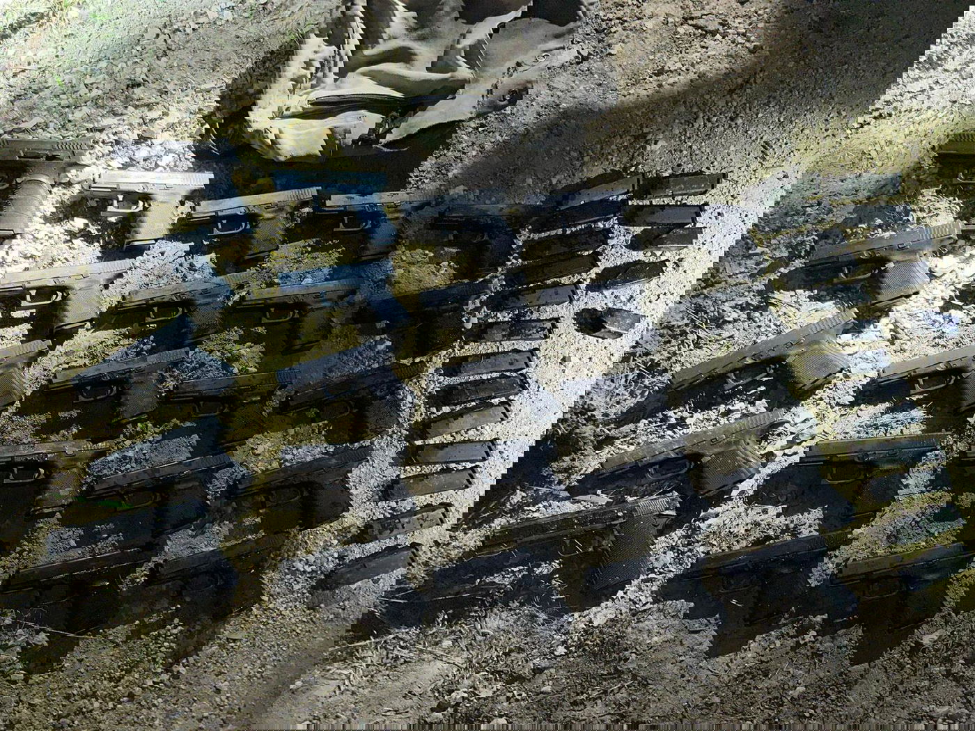 הנשקים שנתפסו