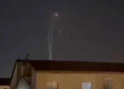 טילים שנשלחו לכיוון אילת יורטו מעל הים האדום | תיעוד