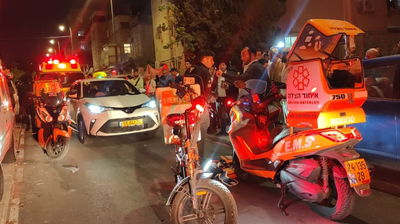 זירת התאונה הערב