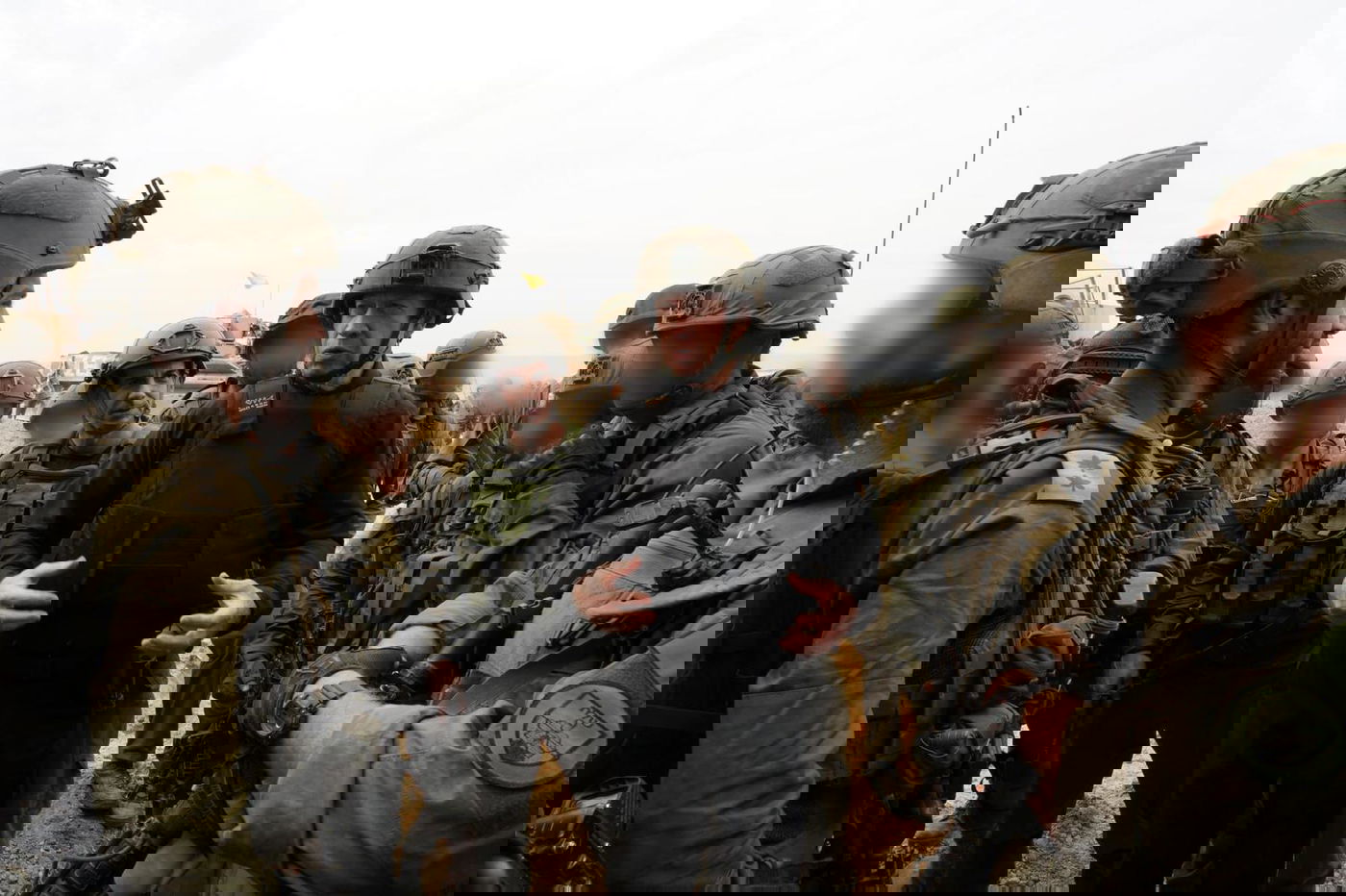 גלנט בסיור בעזה