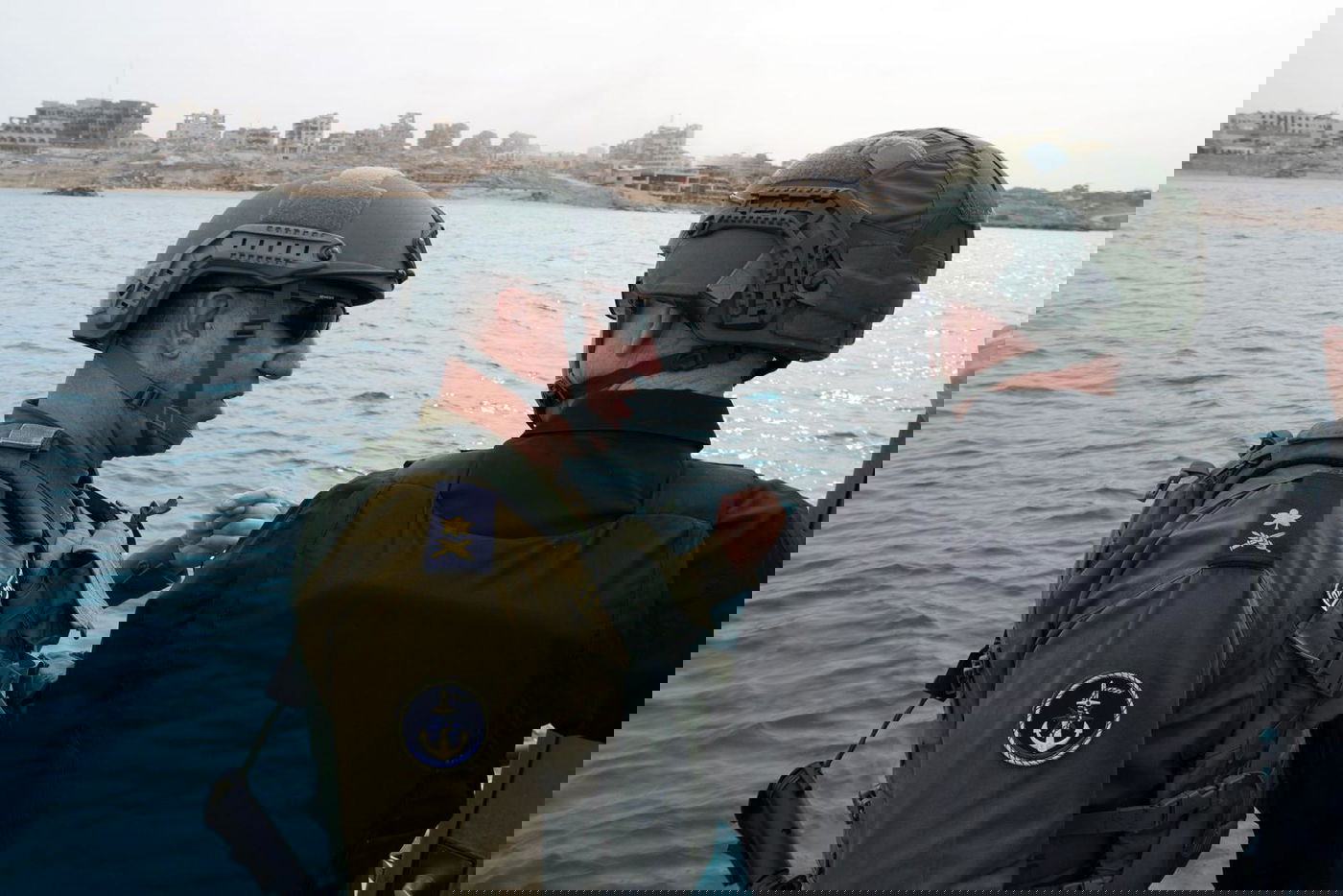 גלנט בסיור בעזה